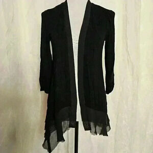 AB Studio black formal/Professional shrug with detail